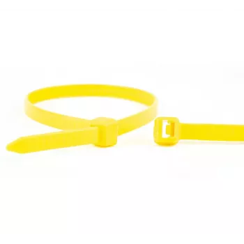 WKK fascette in nylon gialle 100 x 2,5 mm, confezione da 100 11032471