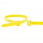 WKK fascette in nylon gialle 100 x 2,5 mm, confezione da 100 11032471
