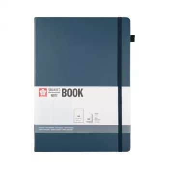 Sakura quaderno DIN A4 a quadretti, copertina rigida indaco scuro, 160 pagine, 1 pezzo (94156805)
