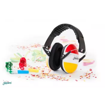 Jippie's cuffie antirumore per bambini, Festival Pink