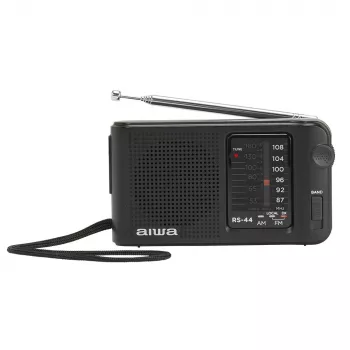 AIWA RS-44 radio portatile AM/FM, nero