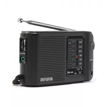 AIWA RS-44 radio portatile AM/FM, nero
