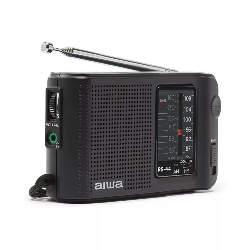 AIWA RS-44 radio portatile AM/FM, nero