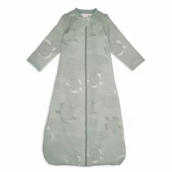 Lodger Hopper Matcha Turtle sacco nanna per neonato con maniche rimovibili, seta, 68/80 cm