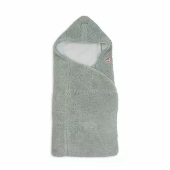 Lodger WPT 109 Wrapper Teddy Silk Touch coperta per neonato, crema