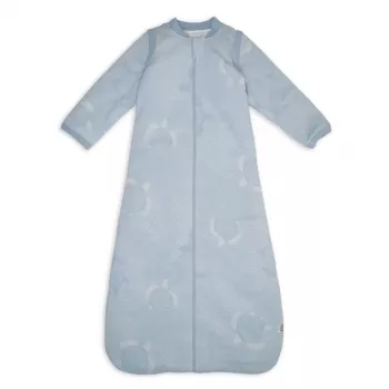 Lodger Hopper Matcha Turtle sacco nanna per neonato con maniche rimovibili, Blue Fogg, 68/80