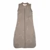 Lodger Hopper Matcha Turtle sacco nanna per neonato con maniche rimovibili, Buffalo, 68/80