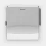 Brabantia 385322 portarotolo da parete, acciaio opaco