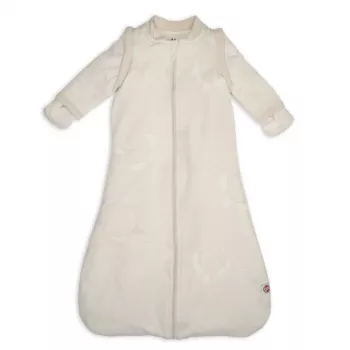 Lodger Hopper Matcha Turtle sacco nanna per neonato con maniche rimovibili, betulla, 50/62