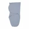Lodger Bundler fascia in cotone tinta unita per neonato, Blue Fogg