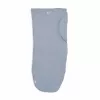 Lodger Bundler fascia in cotone tinta unita per neonato, Blue Fogg
