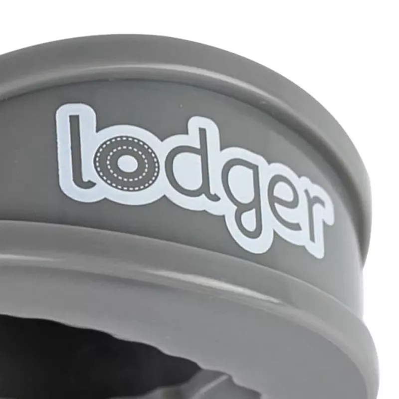 Lodger Clip Swaddler clip per fascia in cotone (2 pz.), Carbon