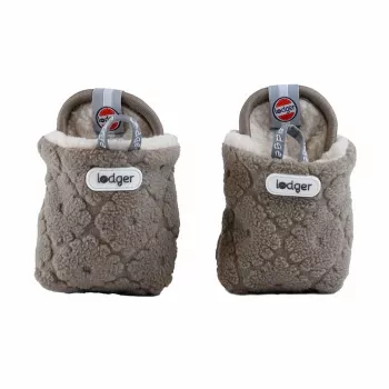 Lodger Slipper Folklore Fleece pantofole neonato, Buffalo Plaid, 12-18 mesi