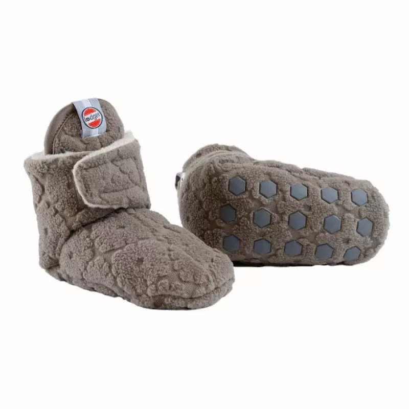 Lodger Slipper Folklore Fleece pantofole neonato, Buffalo Plaid, 12-18 mesi