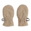 Lodger Mittens Folklore Fleece muffole neonato, beige, 12-24 mesi