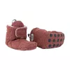Lodger Slipper Folklore Fleece pantofole neonato, 6-12 mesi, Rosewood