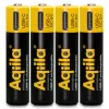 AQIILA batterie ricaricabili AAA NiMH con USB-C, 1,2 V, 600 mAh, confezione da 4 AQ60AAA374C4