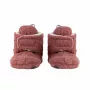 Lodger Slipper Folklore Fleece scarpe neonato, 12-18 mesi, Rosewood
