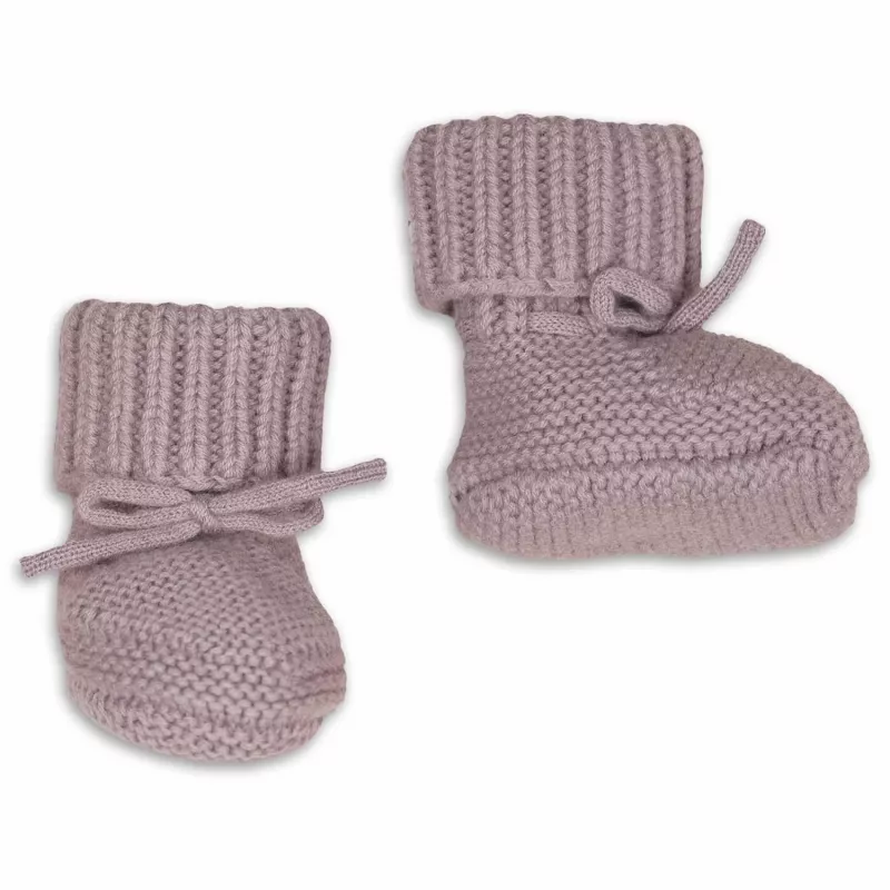 Lodger Slipper Merino Wool scarpe neonato, rosé, 6-12 mesi