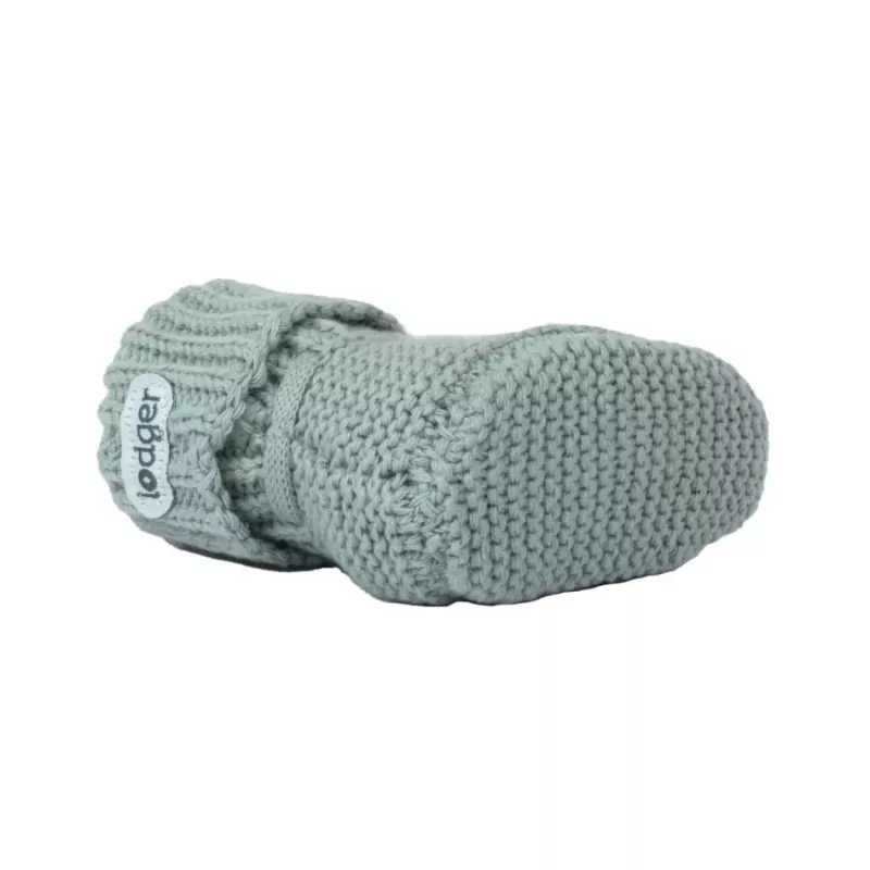 Lodger Slipper scarpine neonato in maglia seta 0-6 mesi