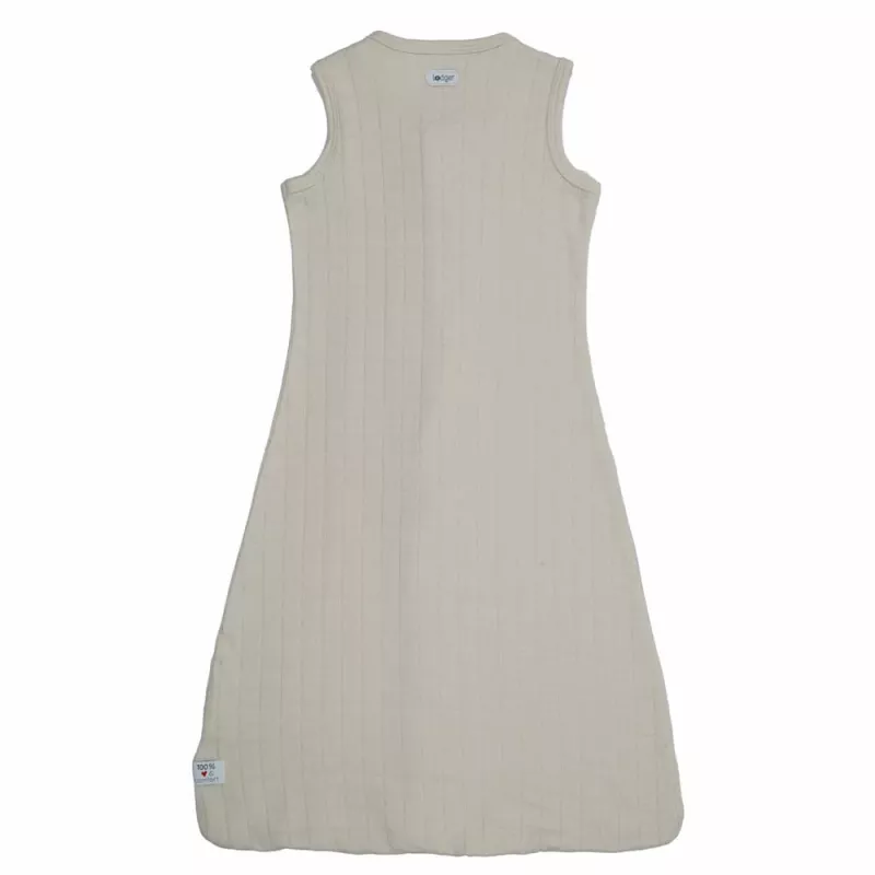 Lodger Hopper Solid sacco nanna neonato senza maniche, Birch, 50/62