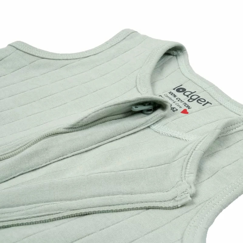 Lodger Hopper Solid sacco nanna neonato senza maniche, menta, 50/62 cm, 0.5 TOG, cotone