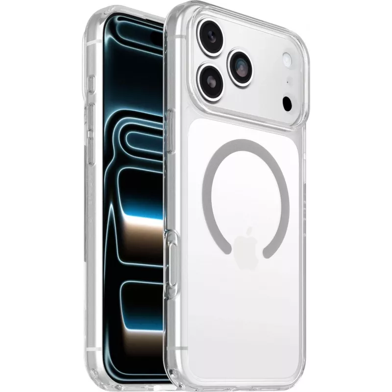 OtterBox Lumen Clear Custodia per Apple iPhone 18 Pro Max / 17 Pro Max, trasparente 77-001142