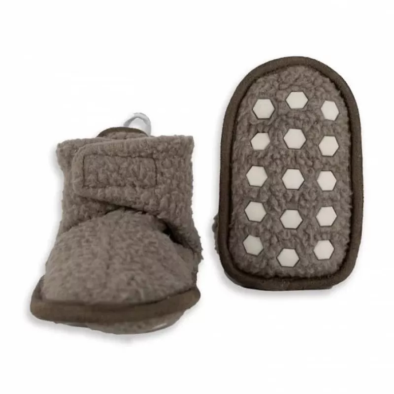 Lodger Slipper Teddy scarpine neonato, Buffalo, 12-18 mesi