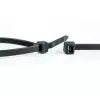 WKK 120196071 fascette 300 mm x 4,8 mm nero termostabilizzate stabilizzate UV resistenti a olio e solventi