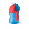 Philips AVENT bicchiere con cannuccia flessibile, 200 ml, 9m+, blu