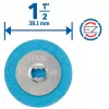 Dremel 2615S411DM dischi abrasivi, 38,1 mm, grana 180, confezione da 3