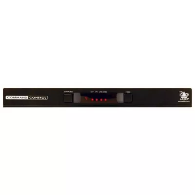 ADDER CCS-PRO8 switch KVM Command & Control a 8 porte con hub USB e audio