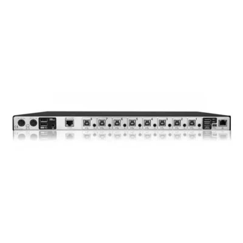 ADDER CCS-PRO8 switch KVM Command & Control a 8 porte con hub USB e audio