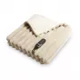 Duux Yentl coperta elettrica coniglio a pelo sintetico a righe beige 200x200 cm (DXOB01)