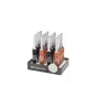 Brabantia Utility Lighter 127267 - accendino a gas butano ricaricabile con fiamma regolabile, a prova di bambino, accensione piezoelettrica, nero