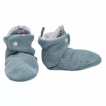 Lodger Slipper Ciumbelle scarpine in cotone per neonati, 3-6 mesi, Ocean