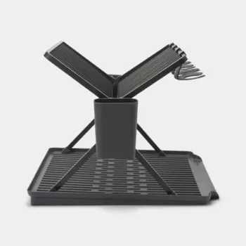 Brabantia scolapiatti pieghevole, grande, grigio scuro
