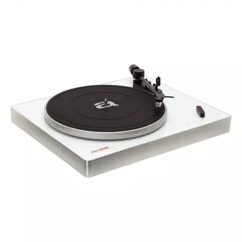 AIWA APX-680BT/WT giradischi a trasmissione a cinghia con Bluetooth, registrazione USB e connettività PC - nero