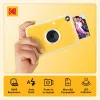 Kodak RODOMATICPYL fotocamera istantanea digitale con stampa ZINK Zero Ink, 10MP, LCD 3,5 pollici, Bluetooth, USB-C, MicroSD