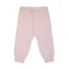 Lodger Jooger pantaloni neonato in maglia merino, marrone chiaro, taglia 68