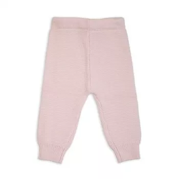 Lodger Jooger pantaloni neonato in maglia merino, marrone chiaro, taglia 68