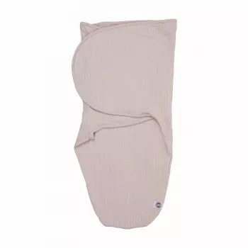 Lodger Bundler Solid fascia neonato in cotone, powder