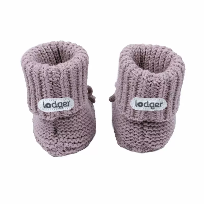 Lodger Slipper Knit scarpine neonato, rosé, 0-6 mesi