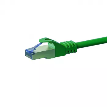 DSIT CAT 6a S/FTP LSZH cavo patch Ethernet, 0,5 m, verde DC-6A3-005
