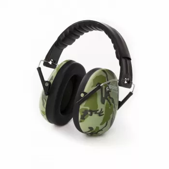 Jippie's cuffie antirumore per bambini, mimetico | protezione udito per bambini 27 dB SNR