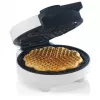 Trebs 13100 piastra per waffle a cuore 1000W bianca