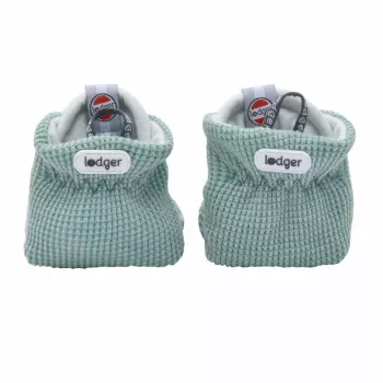 Lodger Slipper Ciumbelle pantofole in cotone, 3-6 mesi, verde fango
