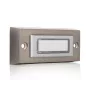 Byron DBW-21036 pulsante campanello in acciaio inox con targhetta nome