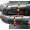 WKK GST 15 guaina spiralata per cavi, nera, 10 m 7860212