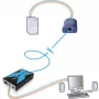 Adder AdderLink X100 VGA USB Audio KVM Extender Set su CATx fino a 100m (X100A-USB/P-IEC)